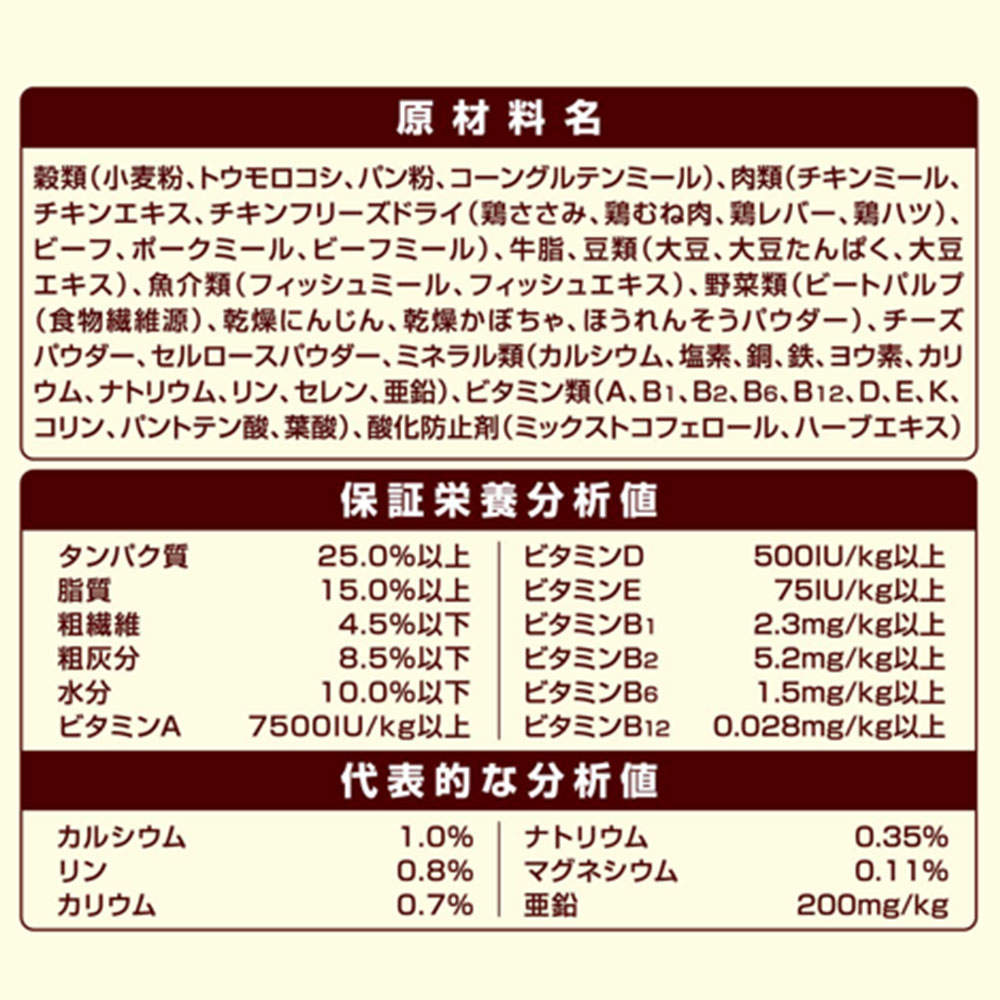 ユニ・チャーム グラン・デリ Frecious 総合栄養食 成犬用 お肉たっぷりタイプ チキン＆ビーフ入り 中粒 1.8kg 4個