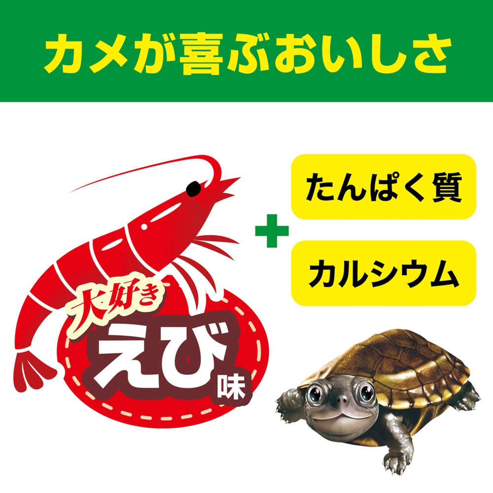 ジェックス カメ元気 ごちそうパン えび味 100g 12個