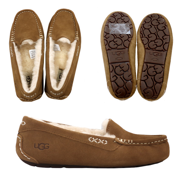 よろずやマルシェ本店 | UGG アグ アンスレー ムートンシューズ ウィメンズ チェスナット 7(24cm) 1106878 Ansley:  ファッション －食品・日用品から百均まで個人向け通販