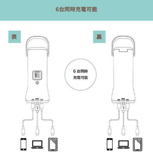 シーテック ポータブルバッテリー ポポフ 1台 STPP-200A-B