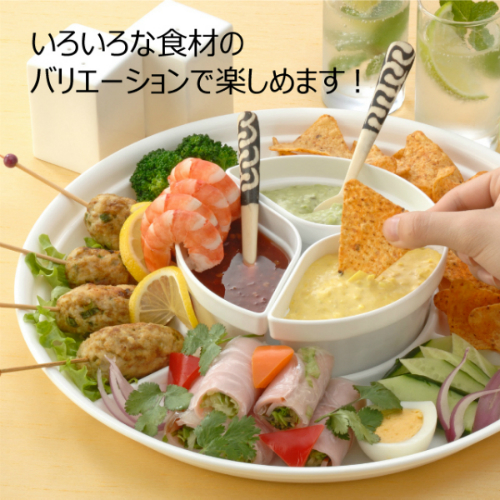 ディップパーティー ディッシュ ホワイト 1073 100円ショップ 100円均一 オフィス 現場用品の通販キラット Kilat