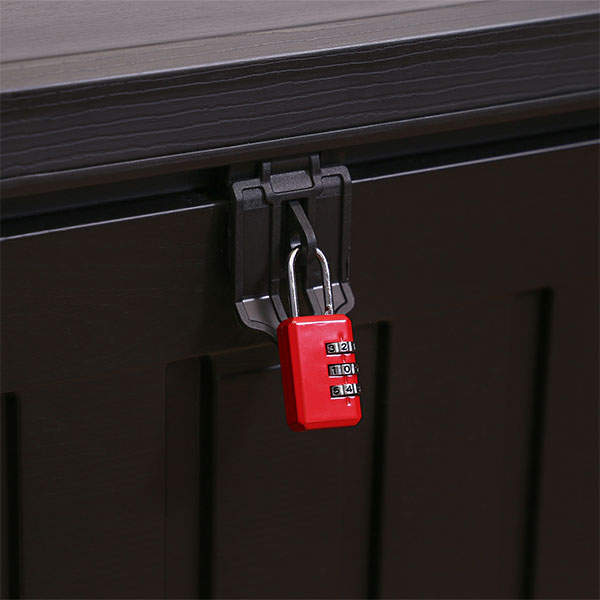 屋外ストッカー 収納BOXベンチ 270L 38357