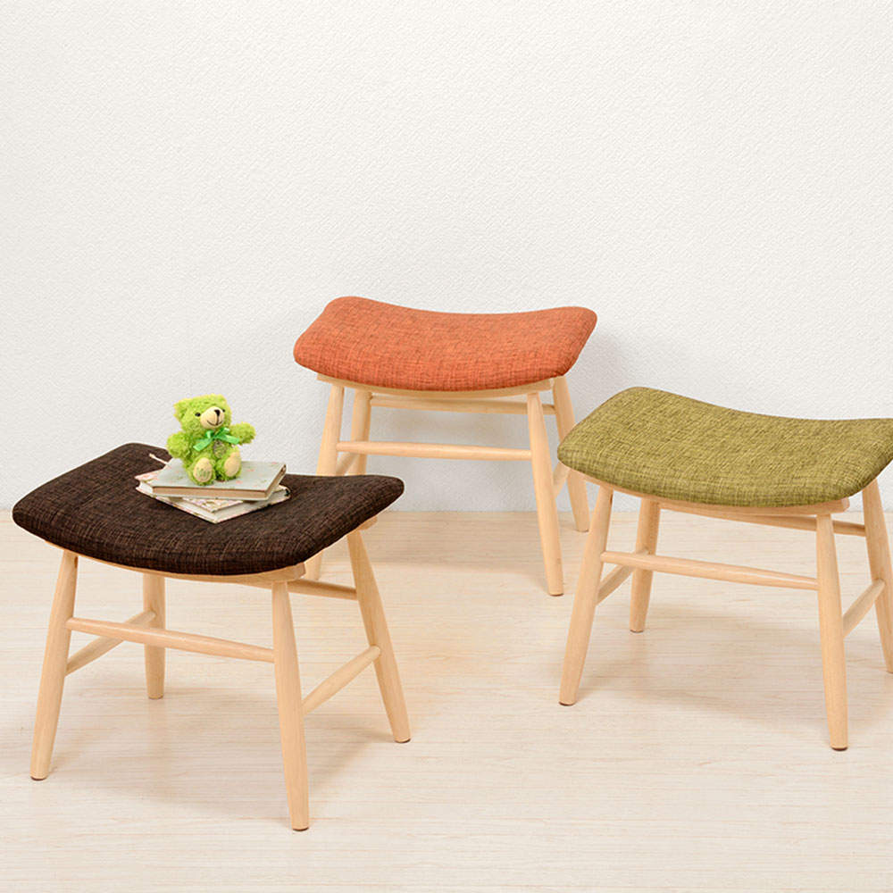 萩原 スツール ブラウン 2脚セット VH-7947BR