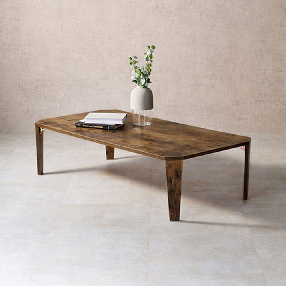 萩原 折れ脚テーブル ブラウン MT-6867BR