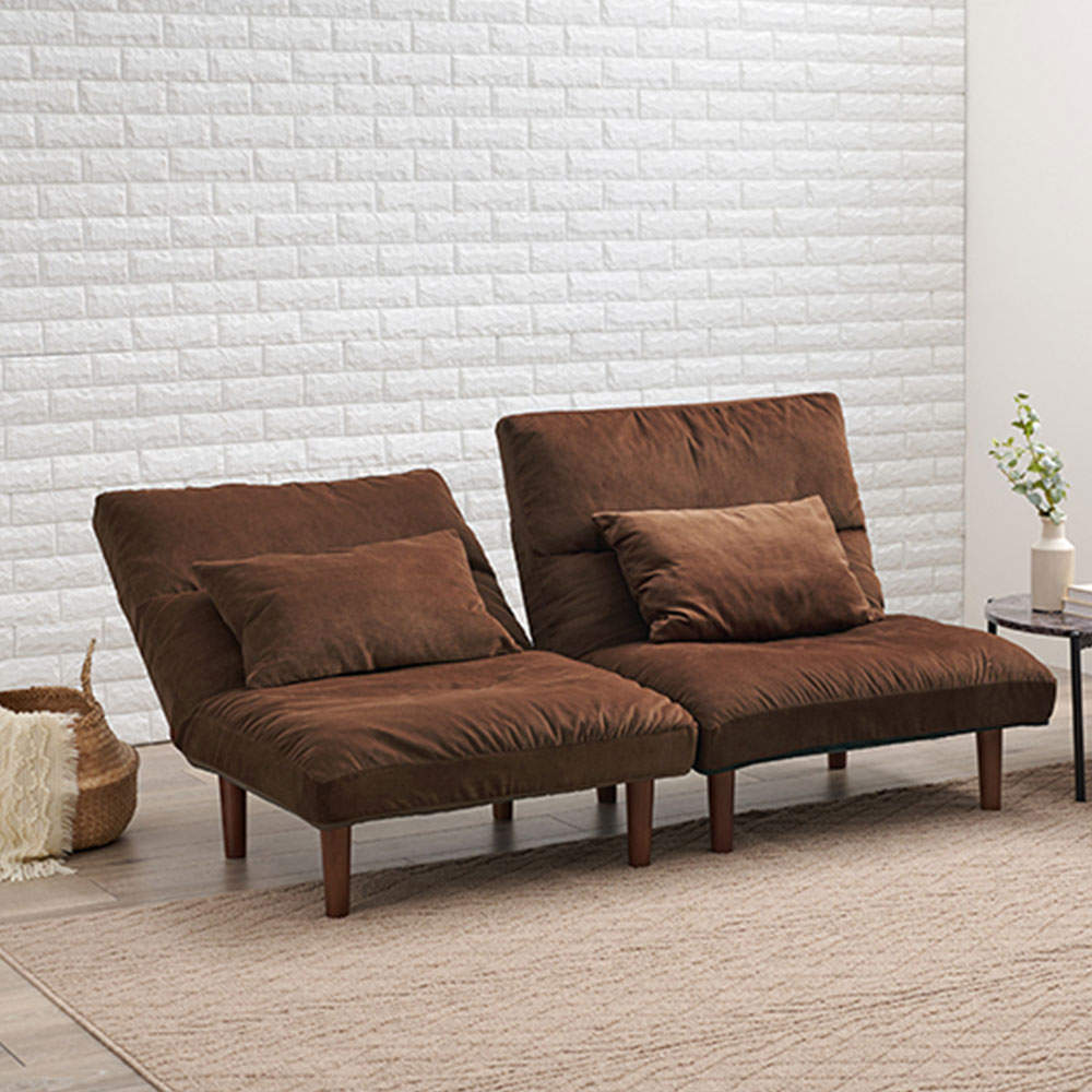 萩原 ソファ ブラウン LZ-4627BR