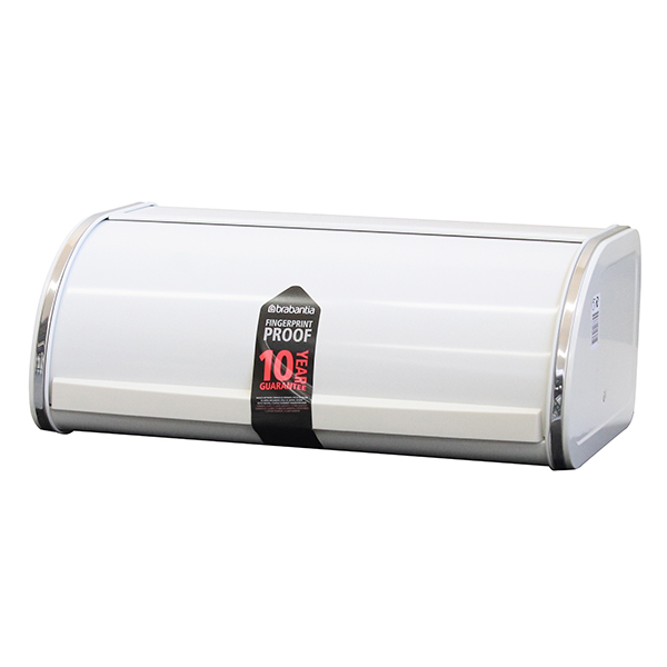 よろずやマルシェ本店 Brabantia ブラバンシア ロールトップ ブレッドビン ホワイト Roll Top Bread Bin