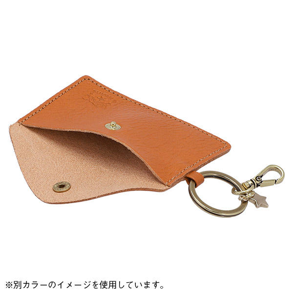 よろずやマルシェ本店 | IL BISONTE イルビゾンテ SCARLINO KEYRING キーリング付きカードケース MARRONE マルーン  BW129 SKH042 キーホルダー PV0005: 日用品・キッチン・洗剤 －食品・日用品から百均まで個人向け通販