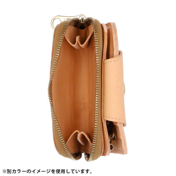 IL BISONTE イルビゾンテ SMALL WALLET 財布 キーケース RED レッド RE182 SSW013 スモールウォレット PV0001