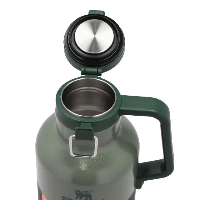 STANLEY スタンレー Classic The Easy Pour Growler クラシック 真空 グロウラー ハンマートーングリーン 1.9L 64OZ