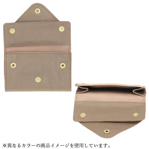 IL BISONTE イルビゾンテ CARD CASE カードケース RED レッド RE155 SCC039 PV0005