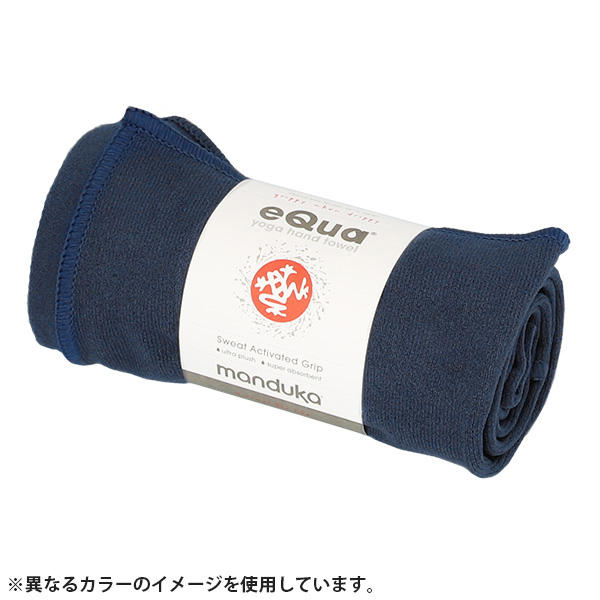 Manduka マンドゥカ eQua イークア ヨガマットタオル ハンドサイズ Thunder サンダー S