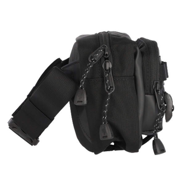 THE NORTH FACE ノースフェイス ボディバッグ BASE CAMP LUMBAR ベースキャンプ ランバー ヒップパック ブラック×アスファルトグレー