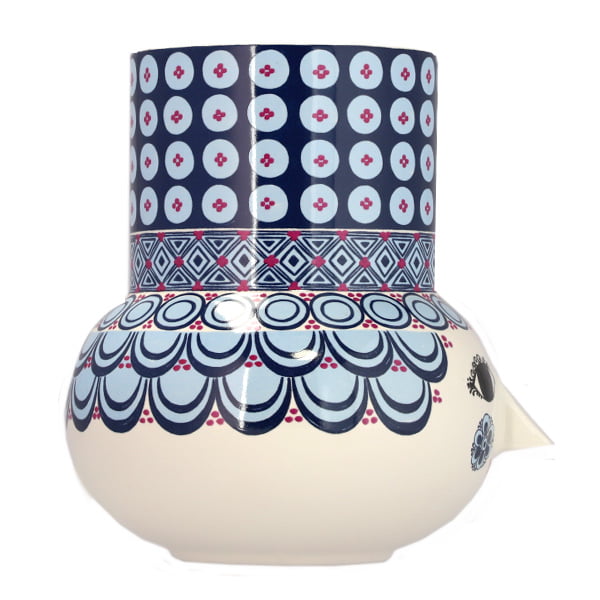 Bjorn Wiinblad ビヨン・ヴィンブラッド Olga オルガ フラワーベース 20cm ブルー