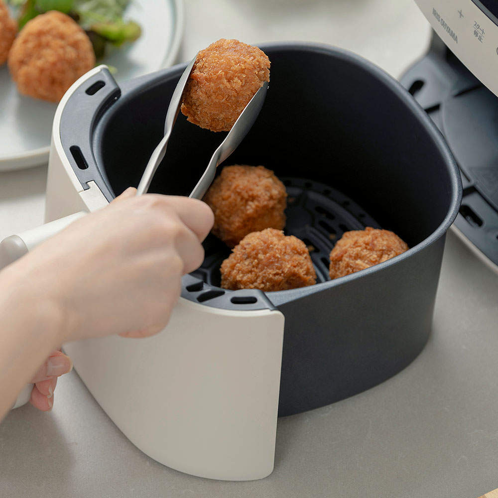 アイリスオーヤマ 過熱水蒸気エアフライヤー 3.0L アイボリー FV-M30A-C