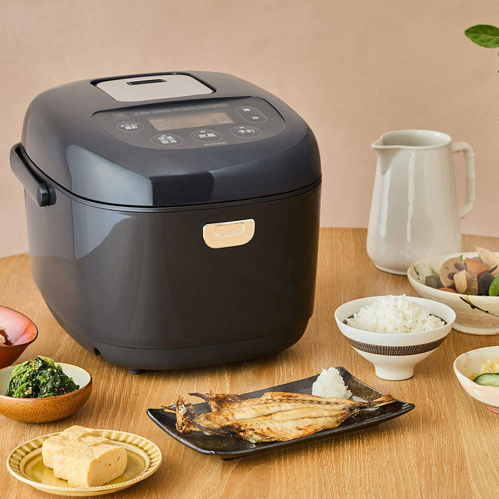 アイリスオーヤマ 炊飯器 IHジャー炊飯器 1升 ブラック RC-IKB10-B