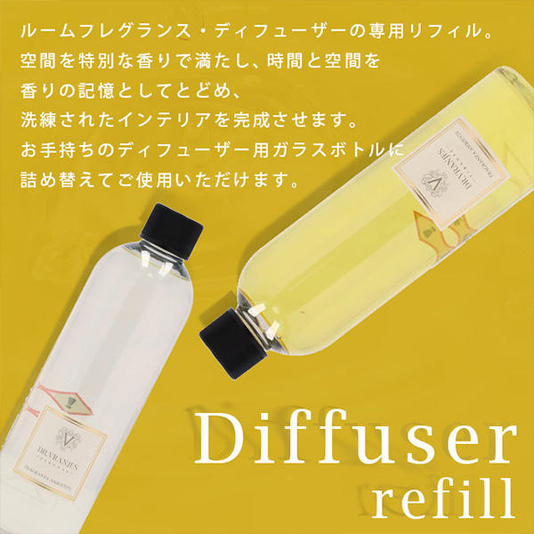 よろずやマルシェ本店 | ドットール・ヴラニエス ディフューザー リフィル ACQUA 500ml スティック10本付き / DR.VRANJES:  オーラル・ヘアー・ボディ －食品・日用品から百均まで個人向け通販