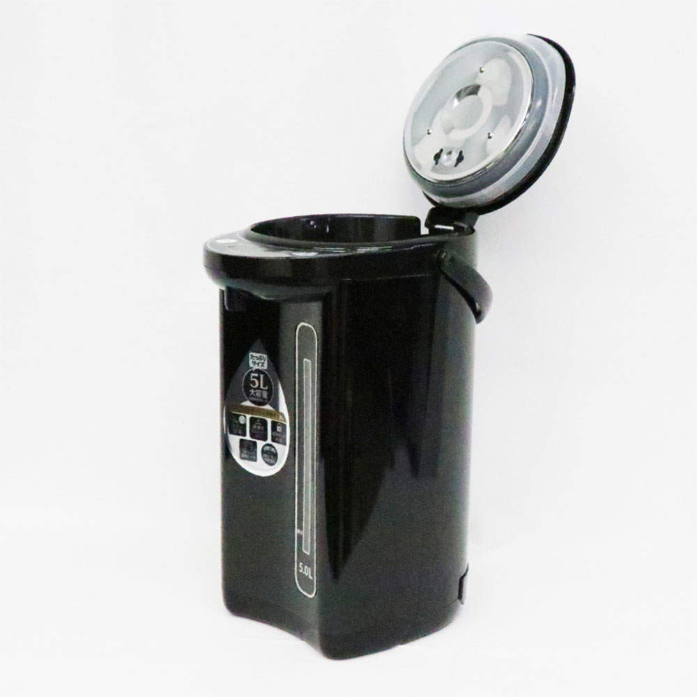 HIRO 電気ポット 5L ブラック HLP-50IR