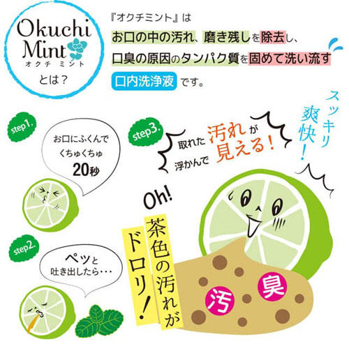 ビタットジャパン マウスウォッシュ オクチ ミント 5本入×24個