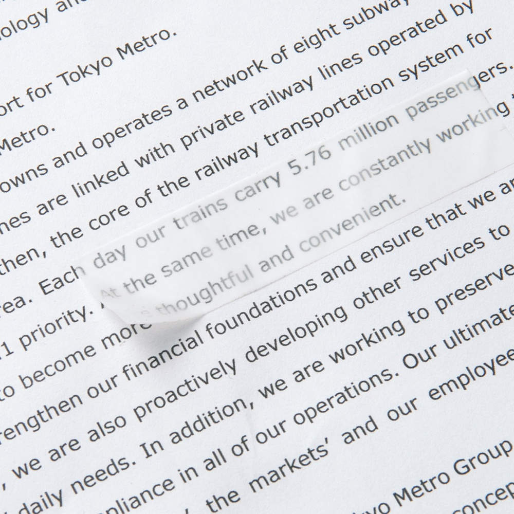 メンディングテープ GRATES 18mm×50ｍ 5巻入