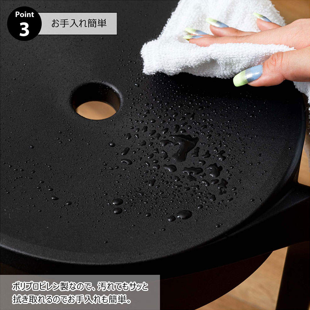 東谷 スツール PC-860WH ホワイト 6脚セット