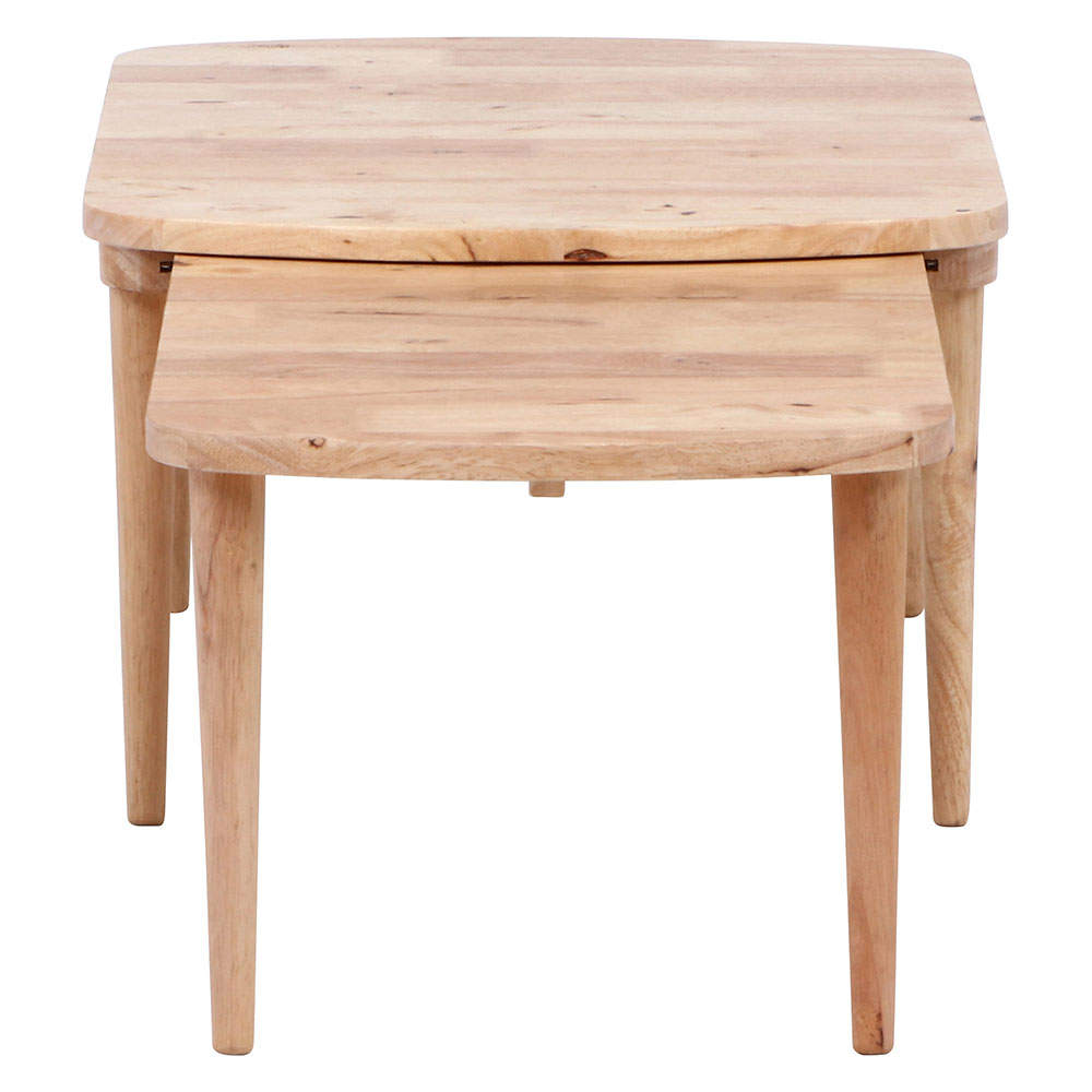 Natural Signature 天然木 センターテーブル SLIDE 幅70～120cm 伸縮式 37019