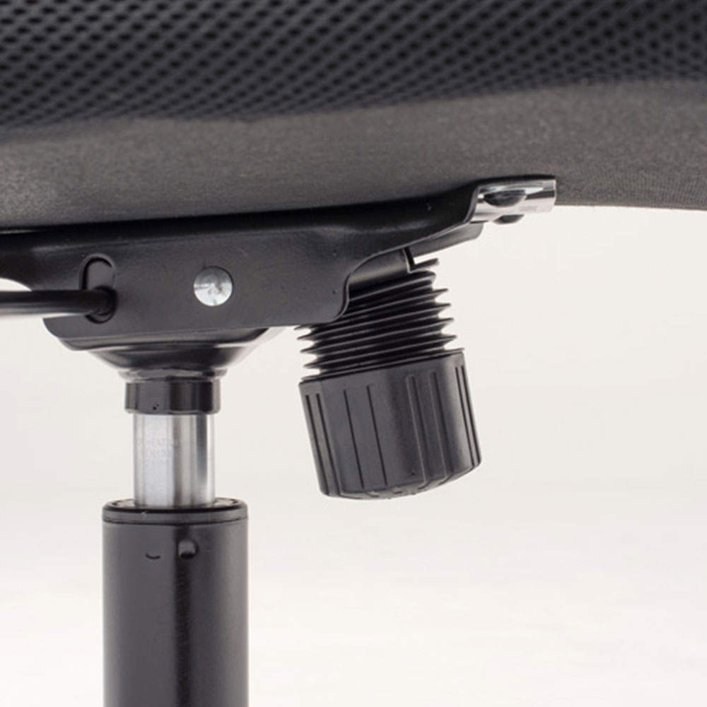 萩原 高機能オフィスチェア ブラック LHC-4471BK