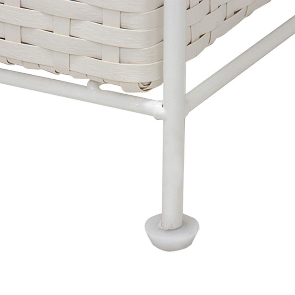 萩原 ランドリーラック ホワイト RAN-2421WH