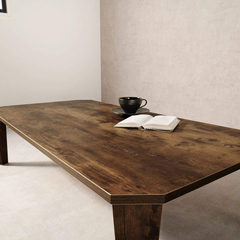 萩原 折れ脚テーブル ブラウン MT-6867BR