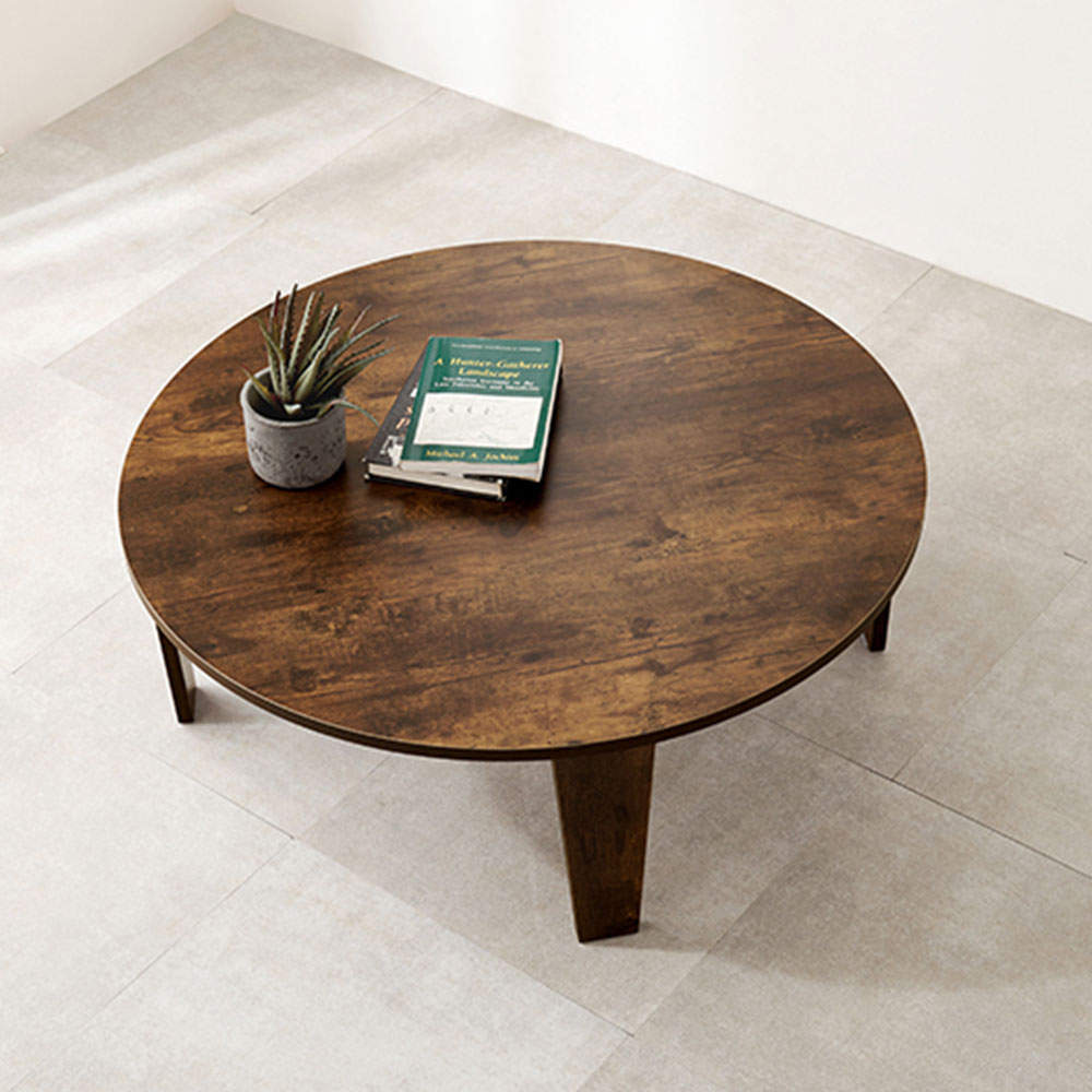 萩原 折れ脚テーブル ブラウン MT-6869-BR