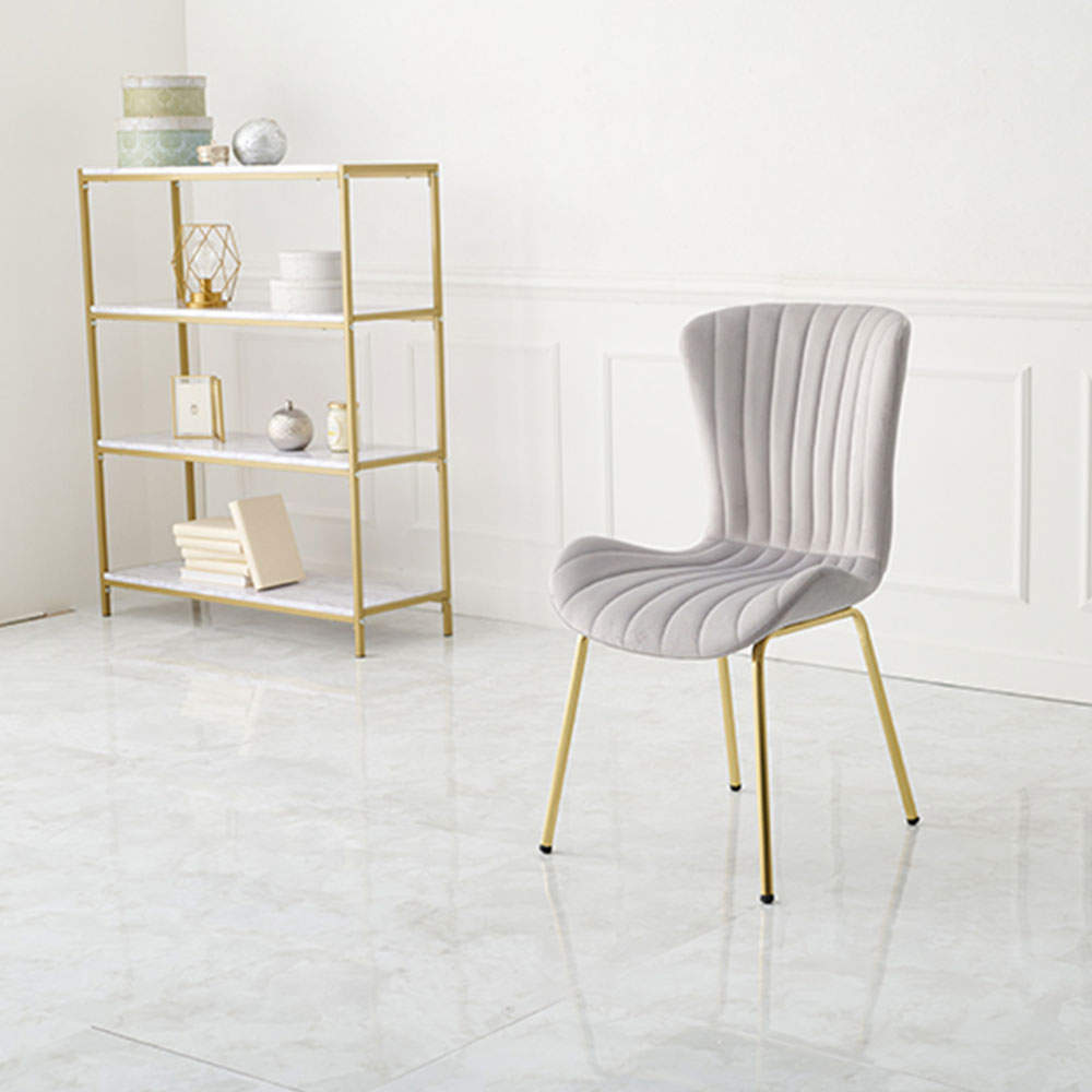 萩原 チェア ライトグレー LC-4763LGY