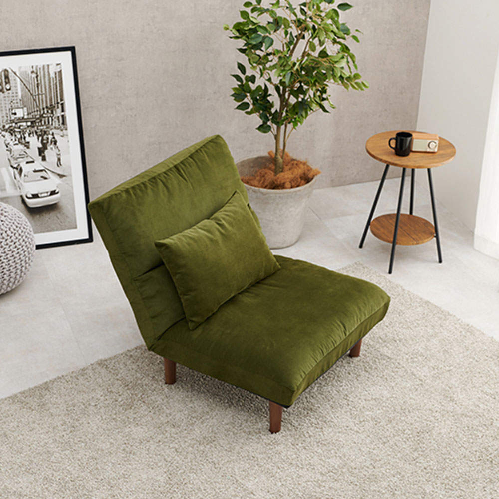 萩原 ソファ グリーン LZ-4627GR