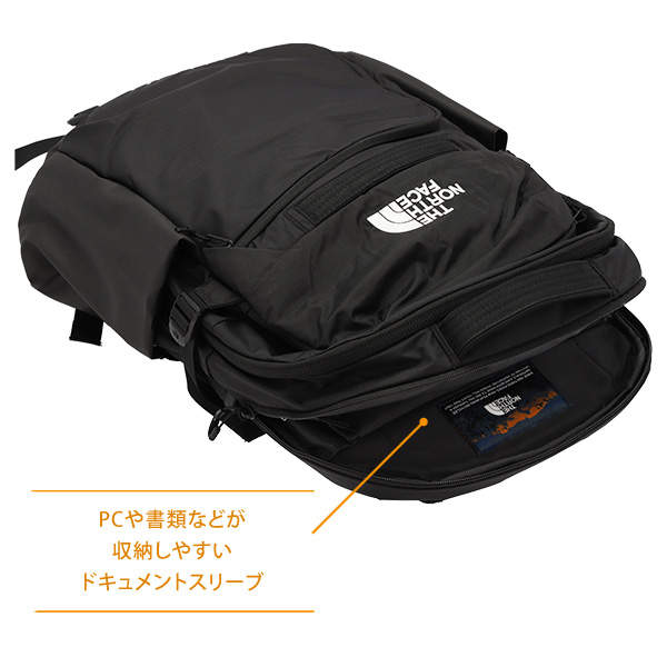 THE NORTH FACE ノースフェイス バックパック ROUTER ルーター 40L アスファルトグレーライトヘザー×ブラック