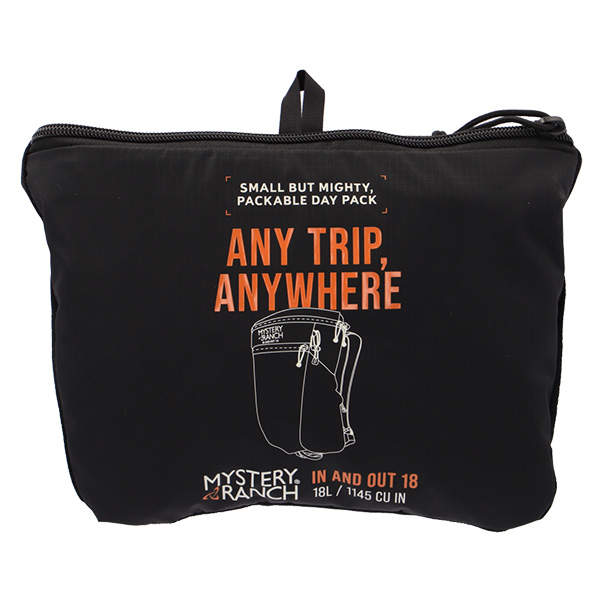 MYSTERY RANCH ミステリーランチ バックパック IN&OUT 18 イン&アウト 18L BLACK ブラック