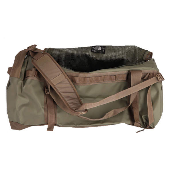 THE NORTH FACE ノースフェイス バックパック BASE CAMP DUFFEL M ベースキャンプ ダッフル 71L ニュートープグリーン×スモーキーブラウン