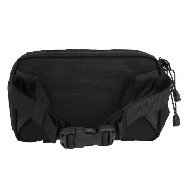 THE NORTH FACE ノースフェイス ボディバッグ BASE CAMP LUMBAR ベースキャンプ ランバー ヒップパック ブラック×アスファルトグレー