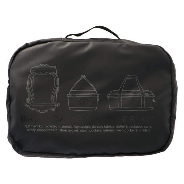 THE NORTH FACE ノースフェイス バックパック BASE CAMP VOYAGER DUFFEL ベースキャンプ ボイジャー ダッフル 42L ブラック×アスファルトグレー