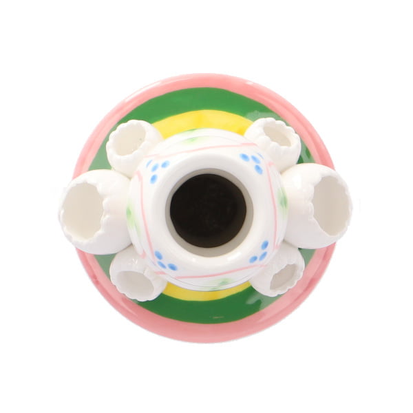 Bjorn Wiinblad ビヨン・ヴィンブラッド Lady with hat レディウィズハット キャンドルホルダー 16cm ピンク