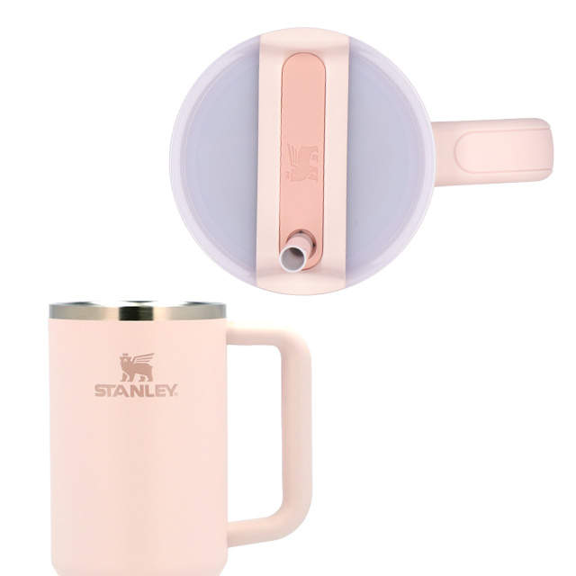 STANLEY スタンレー The Quencher H2.O FlowState Tumbler 真空 スリムクエンチャー ローズクオーツ 1.18L 40oz