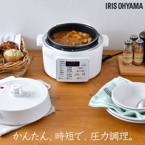 低価SALEIRIS OHYAMA アイリスオーヤマ 電気圧力鍋 PMPC-MA4-B キッチン家電