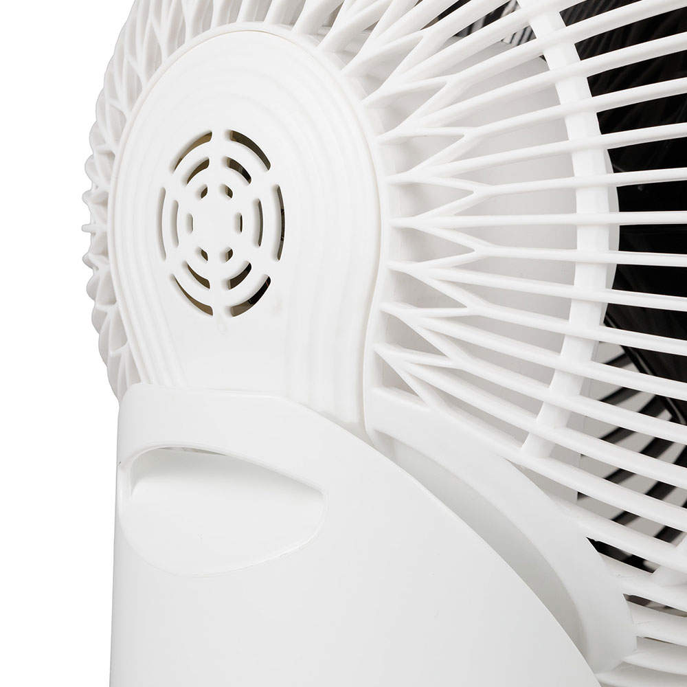 C:NET ラジアルスイングサーキュレーター リモコン式 26畳 ホワイト CCAX210WH