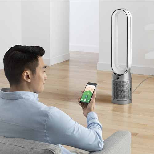 Dyson 空気清浄ファン Purifier Cool シルバー/ブルー TP07SB(シルバー 