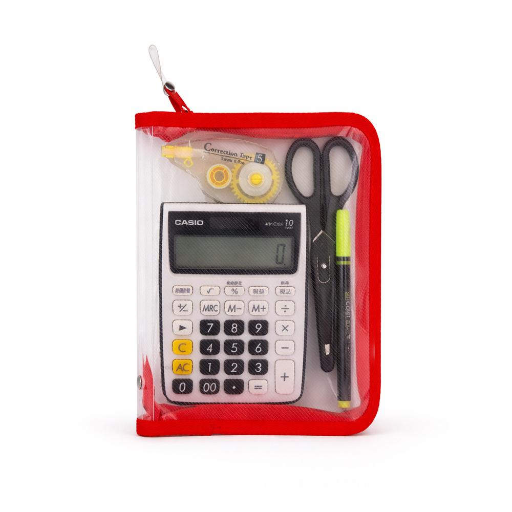 よろずやマルシェ本店 | GRATES ファスナーファイルケース A5: 文房具