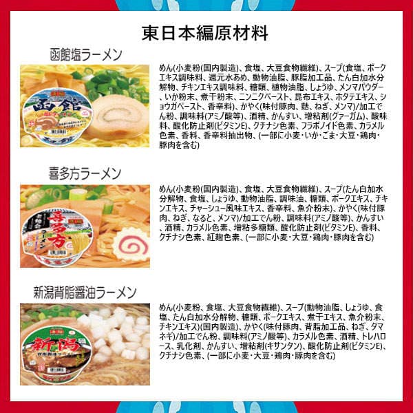 【賞味期限:25.05.04】ヤマダイ 凄麺 福箱ご当地ラーメン 西日本編 6食入＋東日本編 6食入 セット