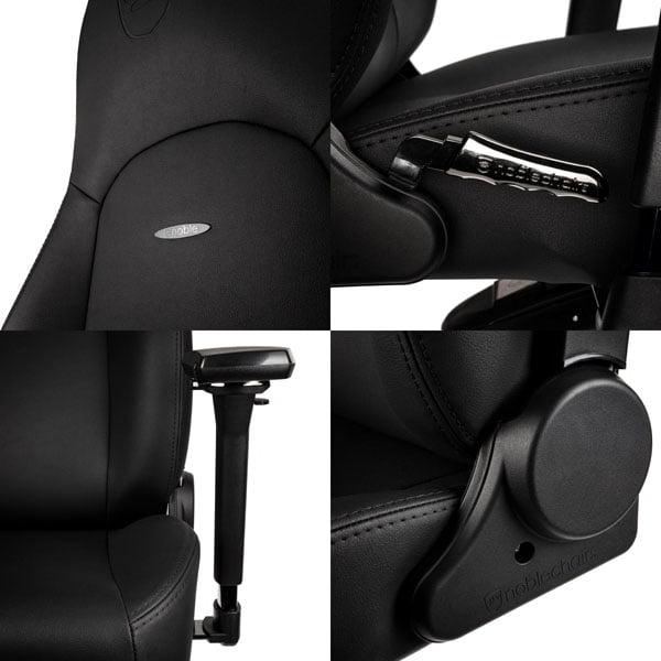 noblechairs ゲーミングチェア ICON Black Edition NBL-ICN-PU-BED-SGL