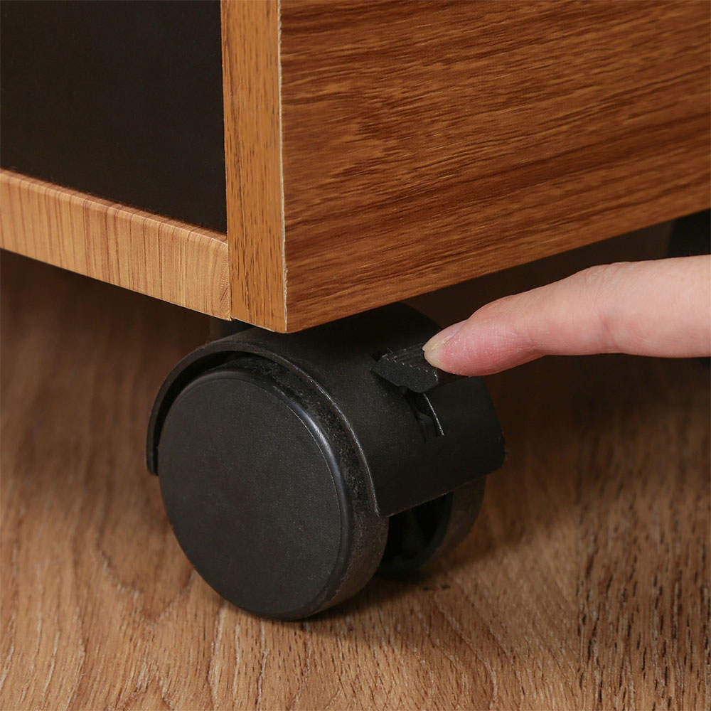 不二貿易 デスクキャビネット インキャビネット(キャスター付) SMART 94898