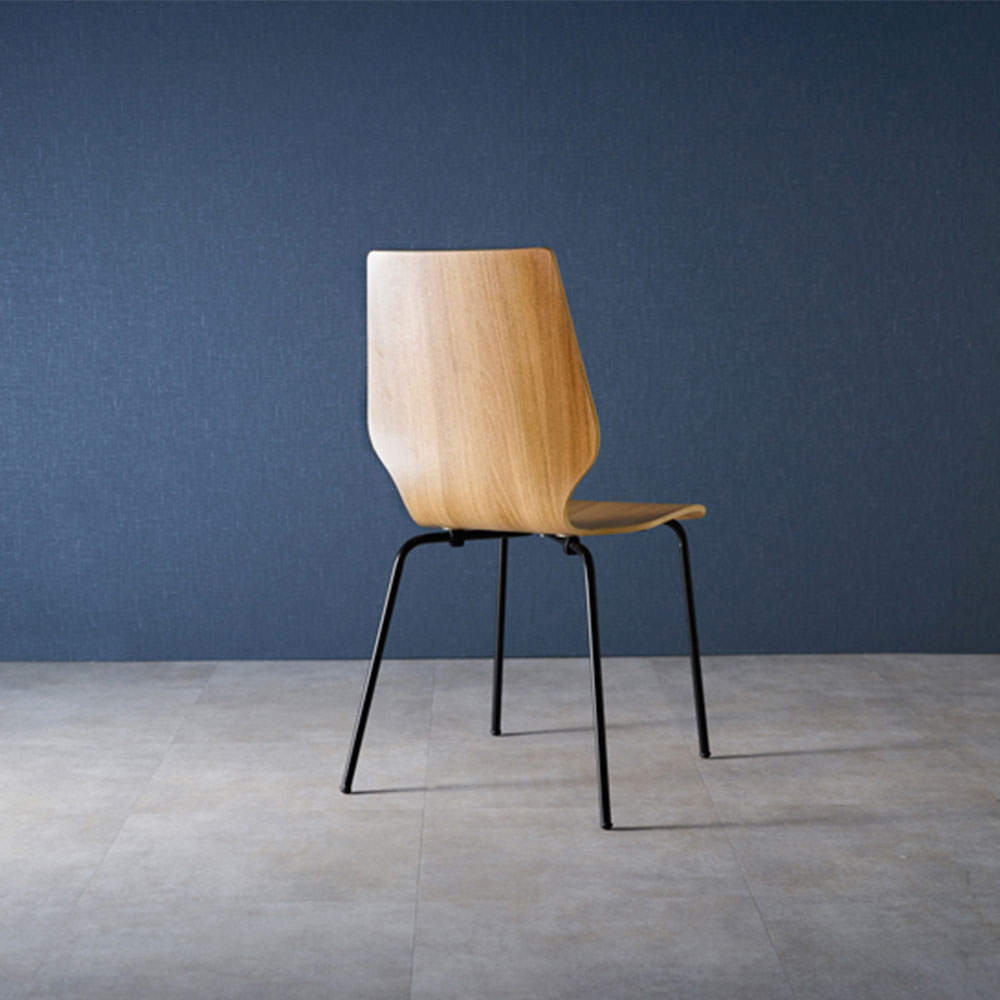 萩原 ダイニングチェア LAGO ナチュラル LC-4487NA