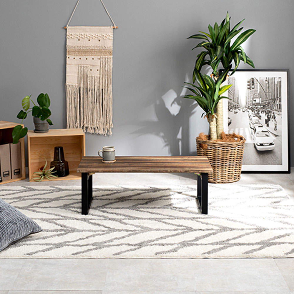 萩原 折れ脚テーブル ライトブラウン LT-4396LBR