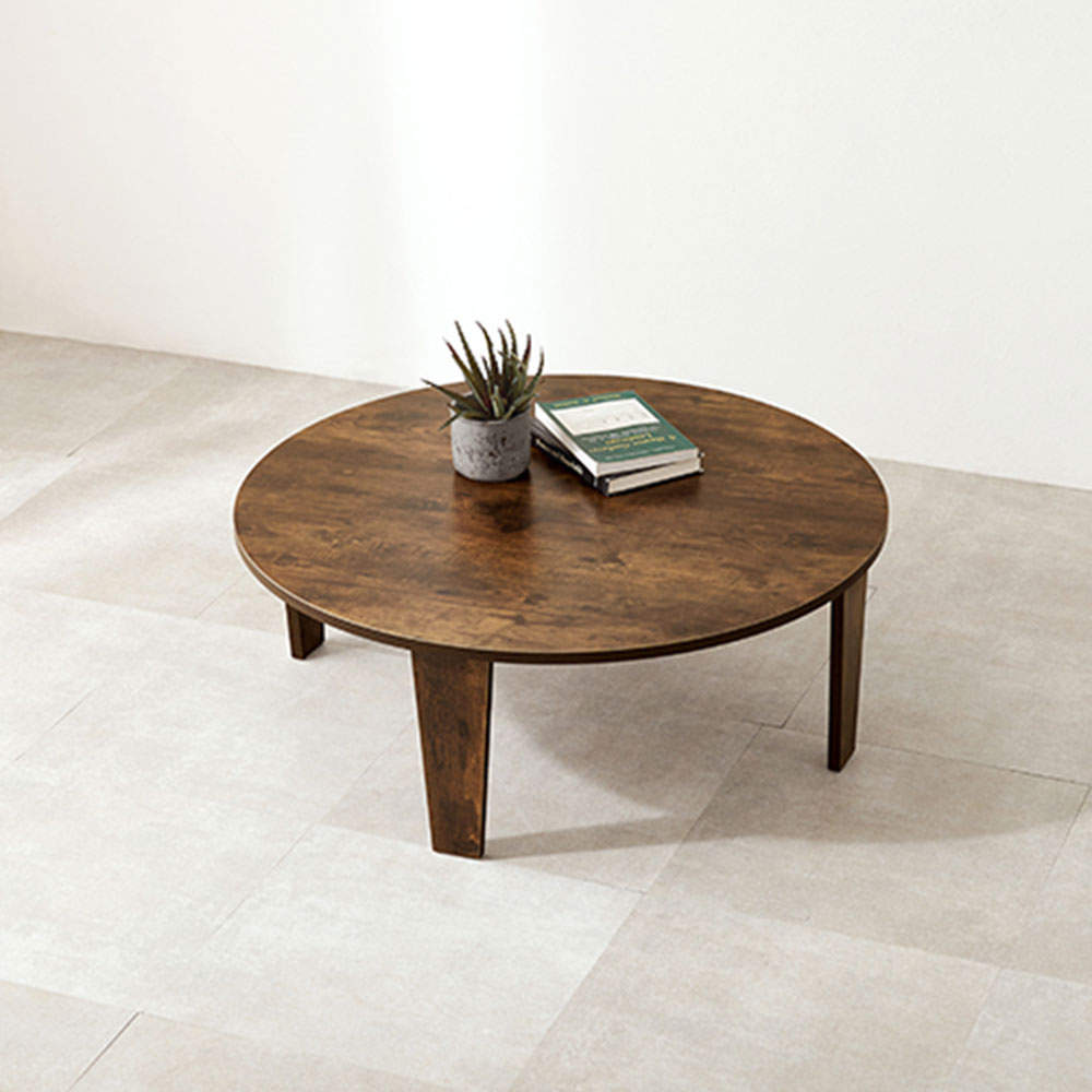 萩原 折れ脚テーブル ブラウン MT-6869-BR