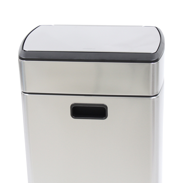 Simplehuman ゴミ箱 レクタンギュラー タッチバーカン 40L CW2014