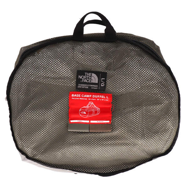 THE NORTH FACE ノースフェイス バックパック BASE CAMP DUFFEL L ベースキャンプ ダッフル 95L ニュートープグリーン×スモーキーブラウン